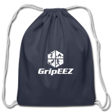 GripEEZ Cotton Drawstring Bag - navy