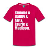 Olympic 2016 Premium T-Shirt - dark pink
