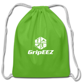 GripEEZ Cotton Drawstring Bag - clover